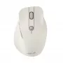 Juhtmevaba paremakäeline hiir ASUS MD105 MK-WH — RF + Bluetooth, 2400 DPI, ratas, aku, beež
