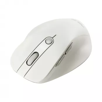 Juhtmevaba paremakäeline hiir ASUS MD105 MK-WH — RF + Bluetooth, 2400 DPI, ratas, aku, beež