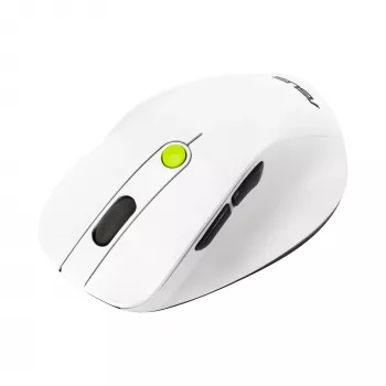 Hiir ASUS MD105 /VT-GN — paremakäeline RF-juhtmevaba + Bluetooth, 2400 DPI, kerimisratas, patareitoide, valge/roheline