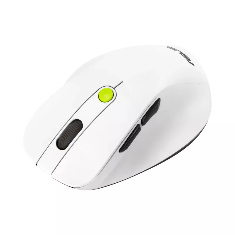Hiir ASUS MD105 /VT-GN — paremakäeline RF-juhtmevaba + Bluetooth, 2400 DPI, kerimisratas, patareitoide, valge/roheline