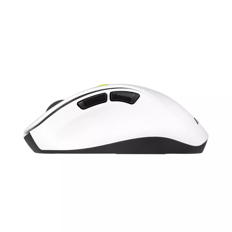 Hiir ASUS MD105 /VT-GN — paremakäeline RF-juhtmevaba + Bluetooth, 2400 DPI, kerimisratas, patareitoide, valge/roheline