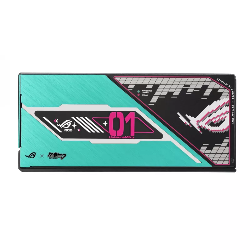 ASUS ROG -THOR-1200P3-MIKU toiteplokk 1200 W 20+4 pin ATX ATX mitmevärviline