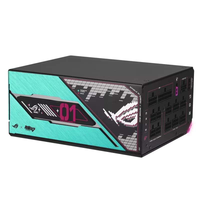 ASUS ROG -THOR-1200P3-MIKU toiteplokk 1200 W 20+4 pin ATX ATX mitmevärviline