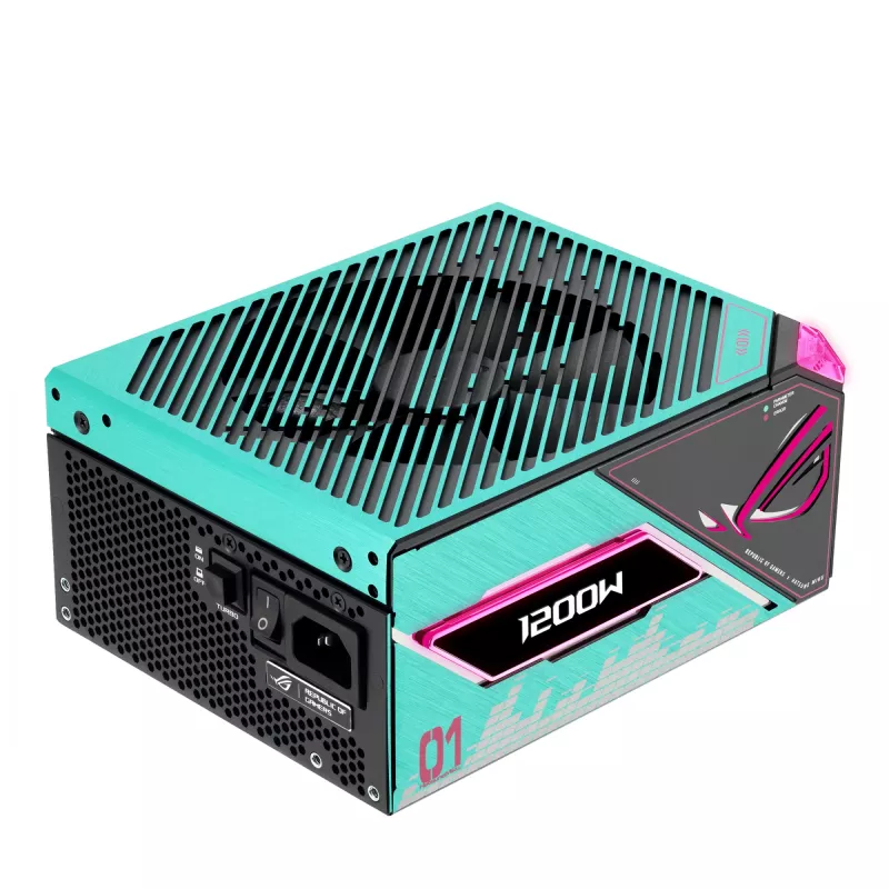 ASUS ROG -THOR-1200P3-MIKU toiteplokk 1200 W 20+4 pin ATX ATX mitmevärviline