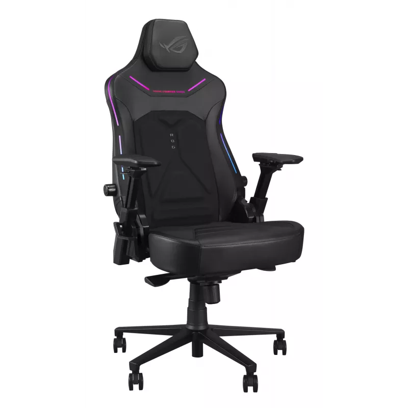 Universaalne mängutool ASUS ROG Courser — polsterdatud iste, maksimaalne kandevõime 136 kg, iste 670×700 mm, minimaalne kõrgus 140 cm, must