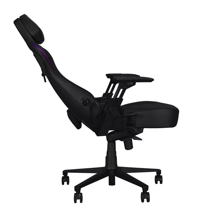 Universaalne mängutool ASUS ROG Courser — polsterdatud iste, maksimaalne kandevõime 136 kg, iste 670×700 mm, minimaalne kõrgus 140 cm, must
