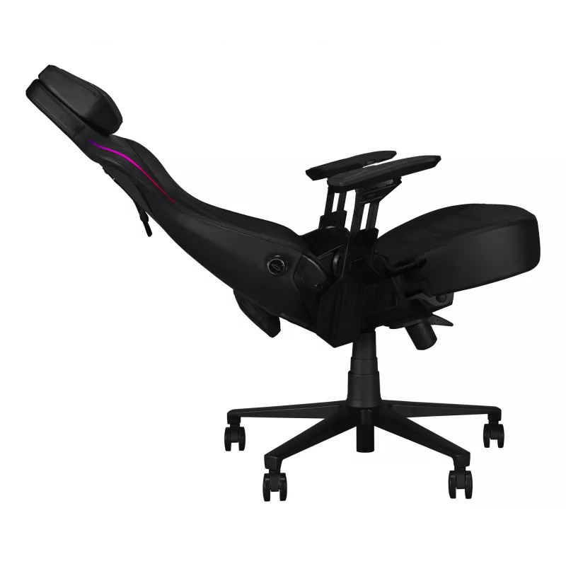 Universaalne mängutool ASUS ROG Courser — polsterdatud iste, maksimaalne kandevõime 136 kg, iste 670×700 mm, minimaalne kõrgus 140 cm, must