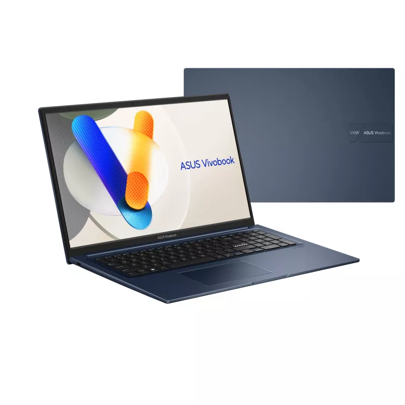 ASUS Vivobook 17 P1704VA-AU909X Intel Core 7 150U sülearvuti 43,9 cm (17,3 tolli) Full HD 24 GB DDR4-SDRAM 1 TB SSD Wi-Fi 6 (802.11ax) Windows 11 Pro sinine