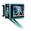 ASUS ROG RYUO IV 360 ARGB Hatsune Miku Edition Processor All-in-one liquid cooler 12 cm Must, Turquoise
