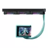 ASUS ROG RYUO IV 360 ARGB Hatsune Miku Edition Processor All-in-one liquid cooler 12 cm Must, Turquoise