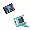 ASUS ROG RYUO IV 360 ARGB Hatsune Miku Edition Processor All-in-one liquid cooler 12 cm Must, Turquoise
