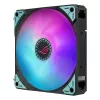 ASUS ROG RYUO IV 360 ARGB Hatsune Miku Edition Processor All-in-one liquid cooler 12 cm Must, Turquoise