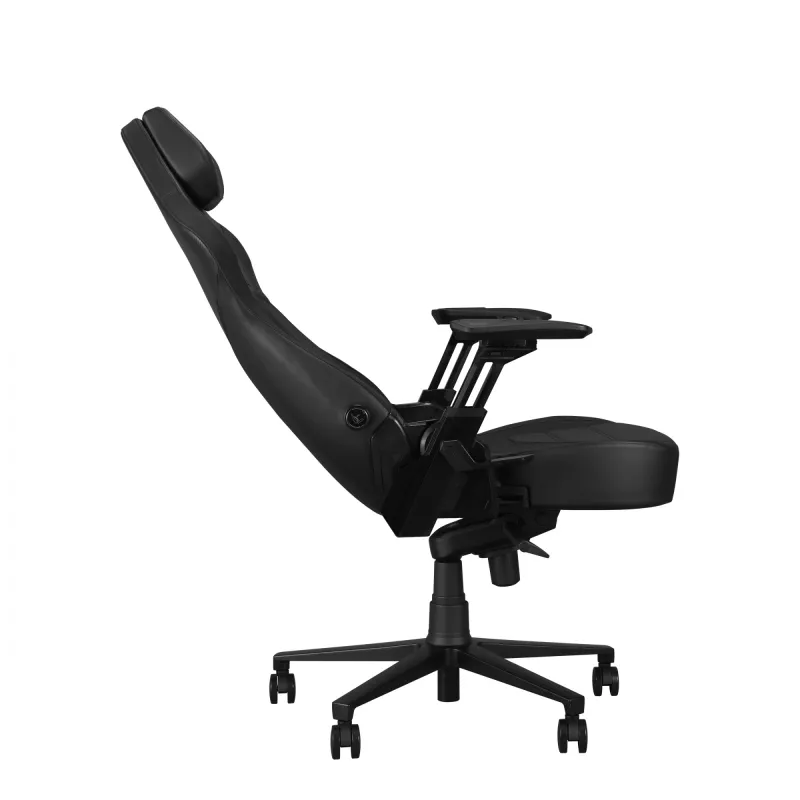 Universaalne mängutool Asus ROG Courser Core — polsterdatud iste, max koormus 136 kg, 670×700 mm iste