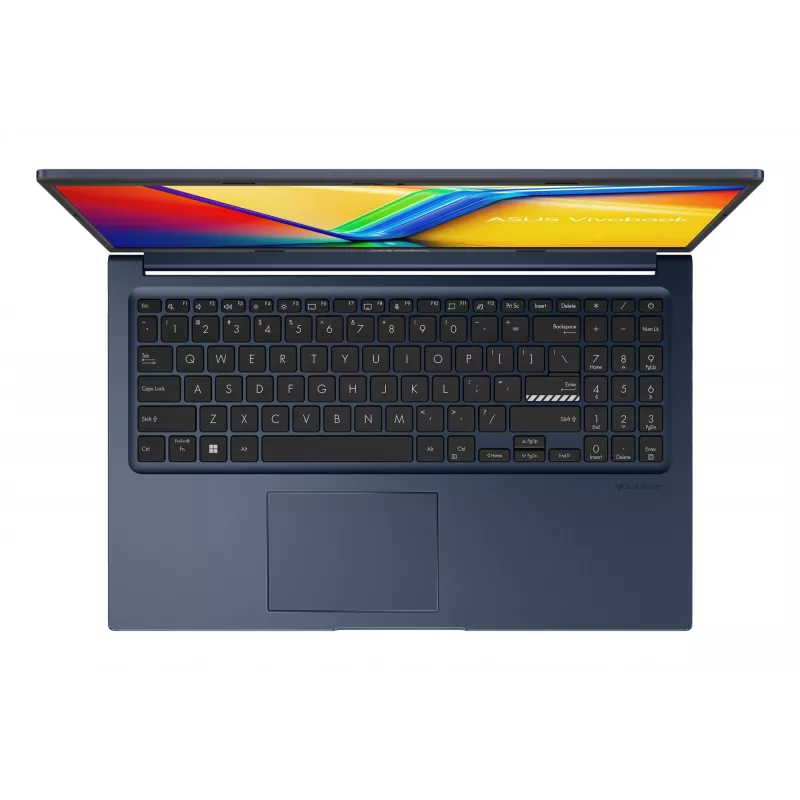 ASUS Vivobook 15 X1504VA-BQ3849 Intel Core 5 120U sülearvuti 39,6 cm (15,6 inch) Full HD 16 GB DDR4-SDRAM 1 TB SSD Wi-Fi 6 (802.11ax) sinine