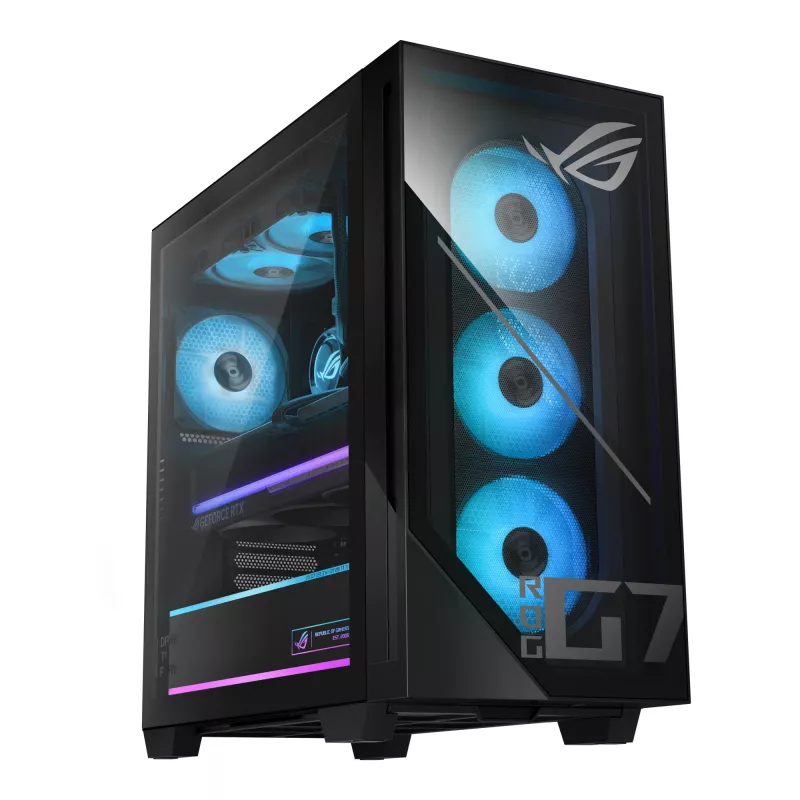 ASUS ROG G700 G700TF-7265KF223W Intel Core Ultra 7 265KF 32 GB DDR5-SDRAM 1 TB SSD NVIDIA GeForce RTX 5070 Windows 11 Home tornarvuti Must
