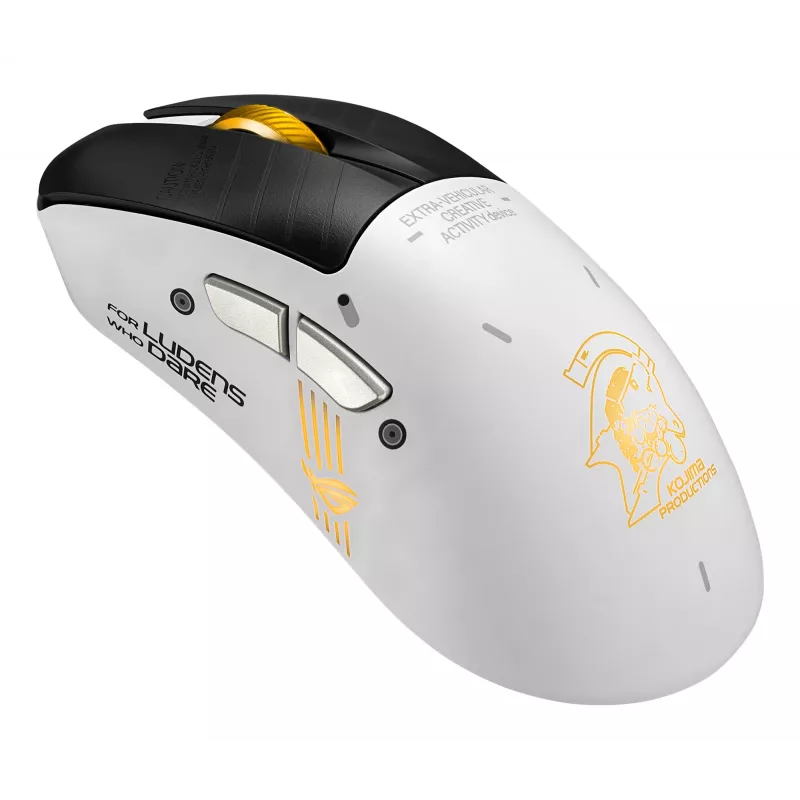 Mängurihiir ASUS ROG Keris II Origin-KJP, paremakäeline, optiline 42 000 DPI, RF-juhtmevaba + Bluetooth + USB-A, 6 nuppu, mitmevärviline