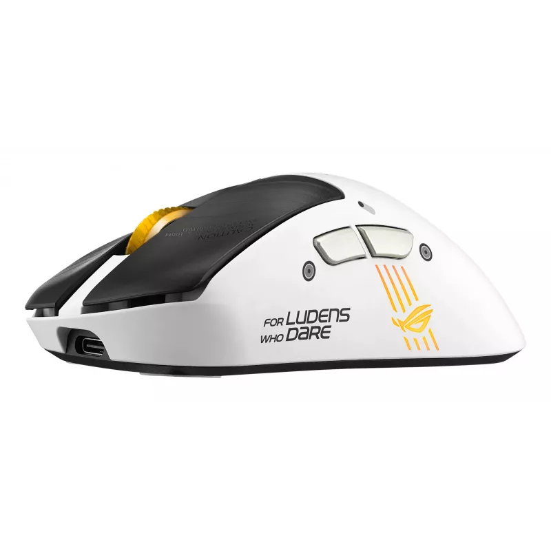 Mängurihiir ASUS ROG Keris II Origin-KJP, paremakäeline, optiline 42 000 DPI, RF-juhtmevaba + Bluetooth + USB-A, 6 nuppu, mitmevärviline