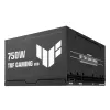 Toiteplokk ASUS TUF Gaming 750G EVO — 750 W, ATX, 80 PLUS Gold, 20+4‑pin, must