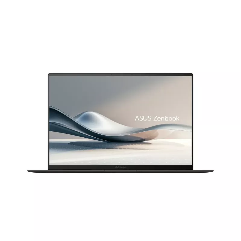 Sülearvuti ASUS Vivobook S16 UM5606WA — 16-tolline OLED 3K (2880×1800) 120Hz, AMD Ryzen AI 9 370HX, 32GB LPDDR5X, 2TB SSD, Windows 11 Pro, Zumaia Gray