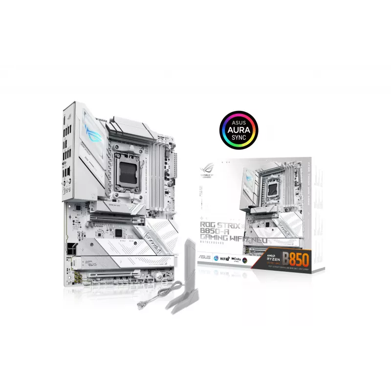 Emaplaat ASUS ROG STRIX B850-A GAMING WIFI7 NEO — AMD B850, Socket AM5, ATX, DDR5, 4 DIMM, 256 GB, Wi‑Fi 7, 5GbE