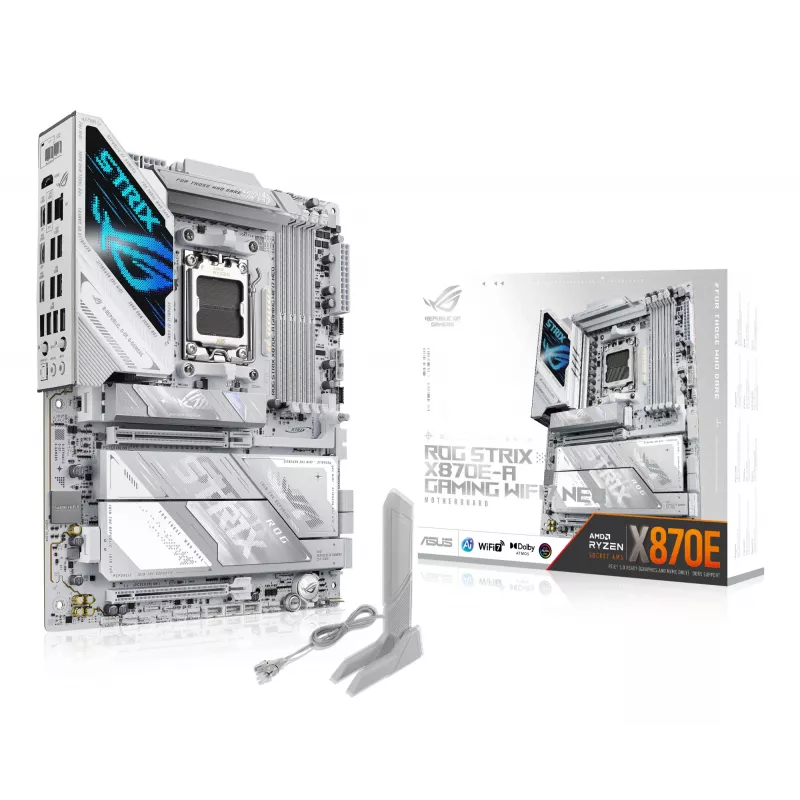 Emaplaat ASUS ROG STRIX X870E-A GAMING WIFI7 NEO — AMD X870E, Socket AM5, ATX, DDR5, 4 DIMM, 256 GB