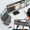 j5create JTS327 Multi-Angle 4K Docking Stand, sülearvuti alus, hall, alumiinium, 40,6 cm (16 tolli), 4 kg, Windows sülearvuti / Mac