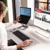 j5create JTS327 Multi-Angle 4K Docking Stand, sülearvuti alus, hall, alumiinium, 40,6 cm (16 tolli), 4 kg, Windows sülearvuti / Mac