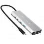 j5create JCD403 USB4 8K mitme pordiga jaotur USB-C HDMI RJ-45