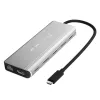 j5create JCD403 USB4 8K mitme pordiga jaotur USB-C HDMI RJ-45