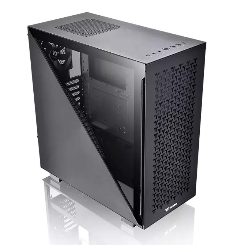 PC-korpus Thermaltake Divider 300 TG Air Midi Tower Must