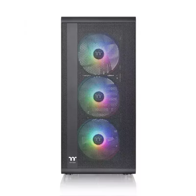 PC korpus Thermaltake S200 TG ARGB Midi Tower Must