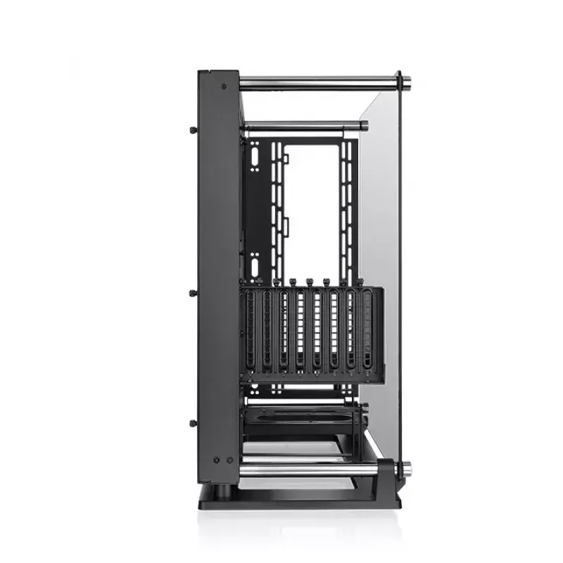 PC Case THERMALTAKE Core P3 TG Pro Midi Tower Must — ATX/EATX tugi, karastatud klaas, GPU kuni 45 cm, CPU jahuti 18 cm