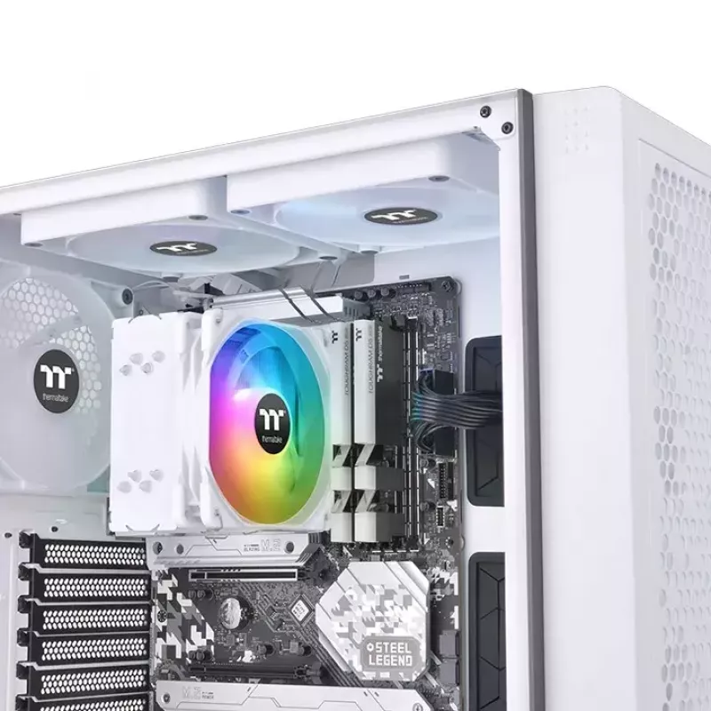 Õhkjahuti Thermaltake UX200 SE 12 cm Valge 800-1800 p/min