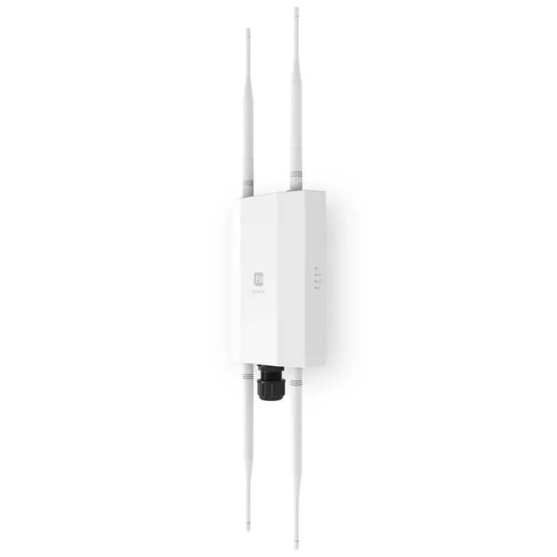 Juhtmevaba pääsupunkt EnGenius Fit6 2×2 Outdoor — kaheribaline 2,4/5 GHz, 1774 Mbit/s, PoE, 2,5GbE LAN, 4 antenni, valge