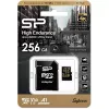 MicroSDXC-kaart Silicon Power SP256GBSTXDV3V1HSP 256 GB Class 10 High Endurance, 3,6 V, 0–70 °C