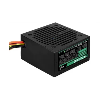 Aerocool VX PLUS 600 toiteplokk 600 W 20+4 kontaktiga ATX ATX Must