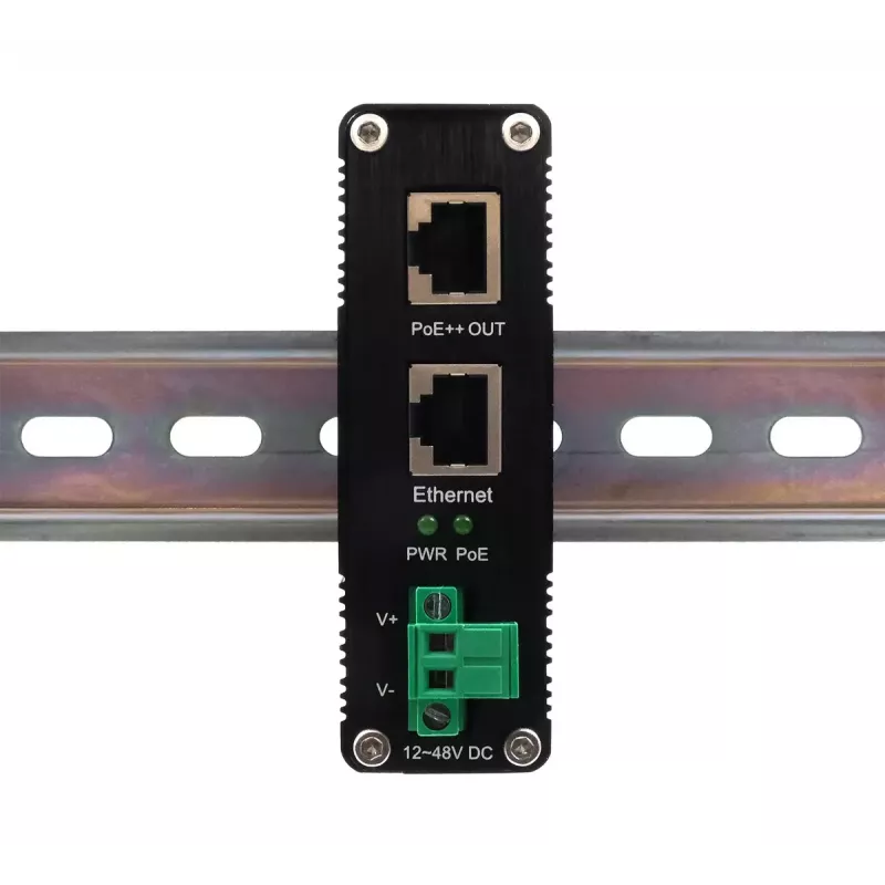 EXSYS PoE++ Gigabit-injektor 90 W -40 °C kuni +80 °C