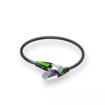 Võrgukaabel Zyxel ACCESSORY-ZZ0109F Cat6a RJ-45–RJ-45 Must 0,18 m