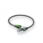 Võrgukaabel Zyxel ACCESSORY-ZZ0109F Cat6a RJ-45–RJ-45 Must 0,18 m