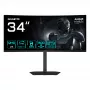 GIGABYTE GS34WQCA 34-tolline WQHD kumer mängurimonitor - 3440 x 1440, 1500R, 120Hz, 1ms, 300 cd/m², FreeSync Premium, HDR-valmidus, HDMI 2.0, DisplayPort 1.4