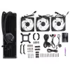 Vedelikjahutuskomplekt Cooler Master MasterLiquid 360 ATMOS 12 cm Must