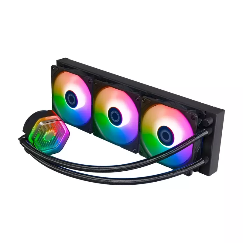 Vedelikjahutuskomplekt Cooler Master MasterLiquid 360 ATMOS 12 cm Must