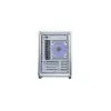 Arvutikorpus Cooler Master MasterFrame 400 Mesh Silver, mATX, läbipaistev külgpaneel, 1x 120 mm ARGB ventilaator