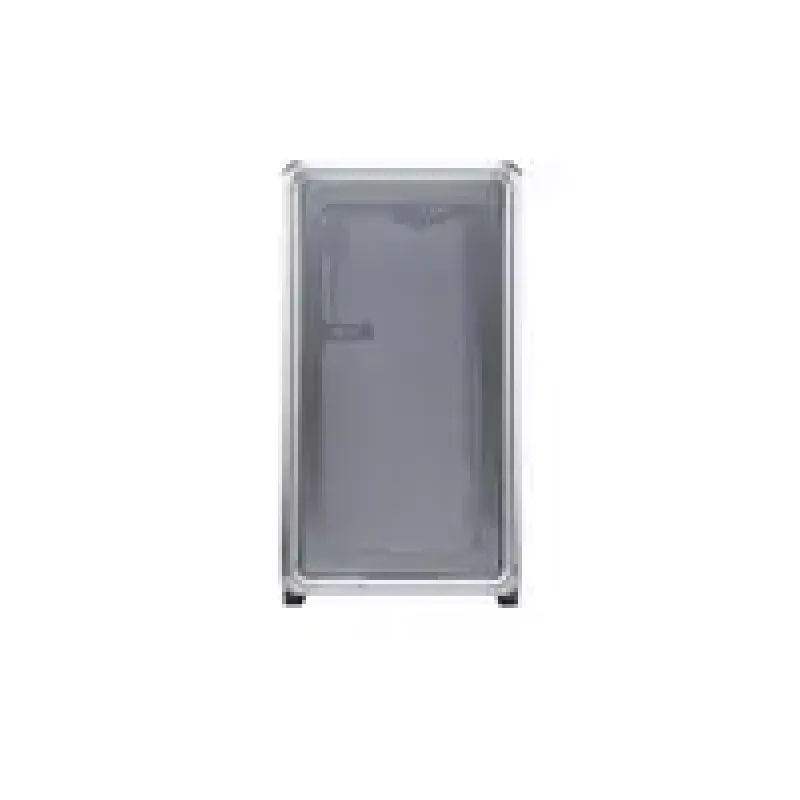 Arvutikorpus Cooler Master MasterFrame 400 Mesh Silver, mATX, läbipaistev külgpaneel, 1x 120 mm ARGB ventilaator