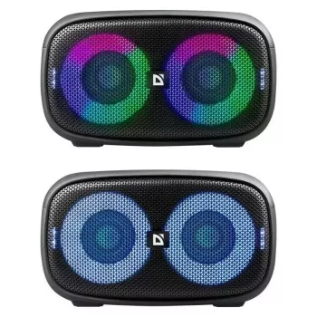 Defender Q5 stereoportatiivne Bluetooth-kõlar, 20 W, LED-valgustus, FM-raadio, TWS