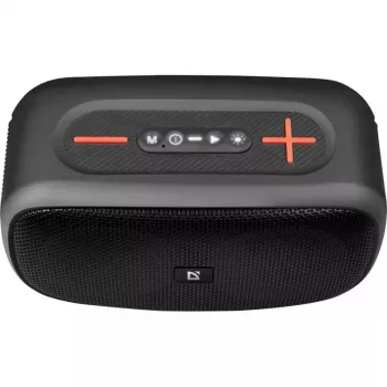 Defender Q5 stereoportatiivne Bluetooth-kõlar, 20 W, LED-valgustus, FM-raadio, TWS