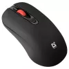 Juhtmevaba RF vaikne optiline hiir DEFENDER Nexus MS-195 — 1600 DPI, 2,4 GHz, nano USB, mõlemakäeline, 2×AAA, must