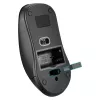 Juhtmevaba RF vaikne optiline hiir DEFENDER Nexus MS-195 — 1600 DPI, 2,4 GHz, nano USB, mõlemakäeline, 2×AAA, must