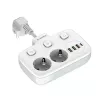 Seinapistikupesa ColorWay CW-CHE24PDW integreeritud 24 W USB-C Power Delivery pesaga