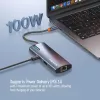 Dokkimisjaam ColorWay CW-HUB02 6-in-1 100W — mitme pordiga jaotur toiteedastusega